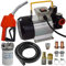 Pompa Gasolio Con Filtro Diesel Standard 4 - Elettrica 230V per Travaso Olio Carburante e Rifornimento - Con Accessori