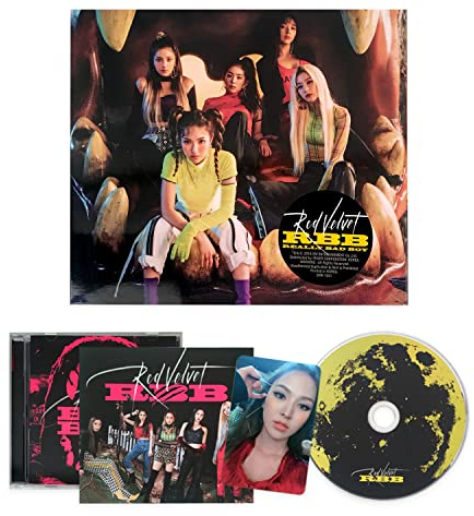 RED VELVET - 5th Mini Album [RBB] CD + Photobook + Random Card + 2 Pin Button Badges + 4 Extra Photocards