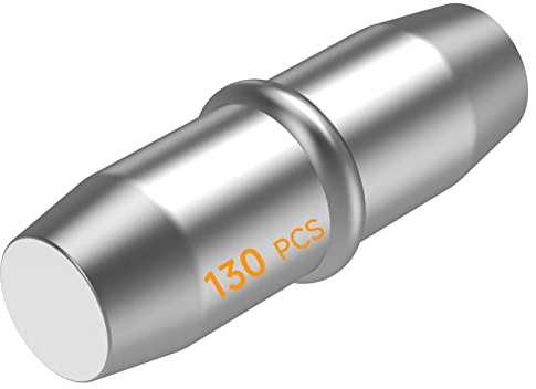 130 Stück Regalbodenträger 5mm,Bodenträger für Einlegeböden,Einlegeboden Halter,Regalbodenhalter,Fachbodenträger,Regalstifte,Bodenträger 5mm
