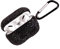 Sparkly Diamond AirPods Pro 1&2 Generation Hülle mit Schlüsselanhänger, stoßfeste Schutzhülle Premium Bling Strass Cover Skin für AirPods Ladehülle (Schwarz)