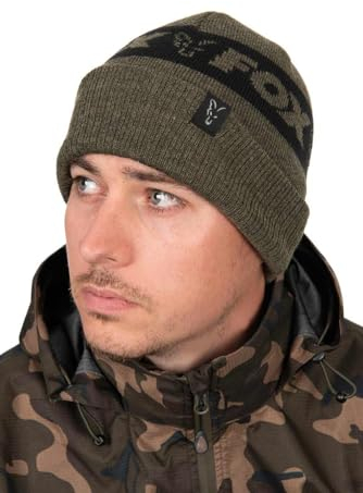 Fox Collection Beanie Angelmütze Green/Black | Angelmütze