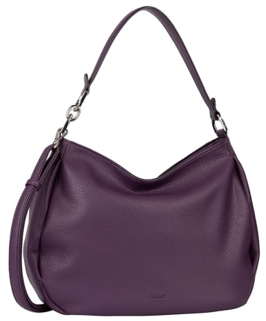 Gabor bags Lonia Damen Hobo Bag Schultertasche Mittelgroß Lila