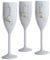 personalisiertes Sektglas zum JGA | Sektgläser Braut und Team Braut zum Junggesellinnenabschied für Frauen | Accessoires Brautparty Hochzeit