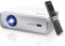 AURZEN Eazze D1 Videoprojecteur 4K Officielle-NetfIix, DoIby, Auto Focus/Keystone, HDR10, Mini Vidéoprojecteur WiFi Bluetooth Portable, Full HD 1080P Vidéo Projecteur, Zoom 50% HDMI/USB, Argent