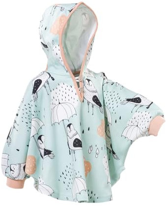 IGI Natur Babybekleidung Bio Baby Poncho - 100% Bio Baumwolle - GOTS Zertifiziert