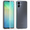 THIYUFUNS Hülle für Samsung Galaxy A06 4G Schutzhülle mit 2 Stück Schutzfolie, Dünne Weiche TPU Silikon Transparent Stoßfest Kratzfest Handyhülle Case Cover für Samsung Galaxy A06 4G (6.7) - 02