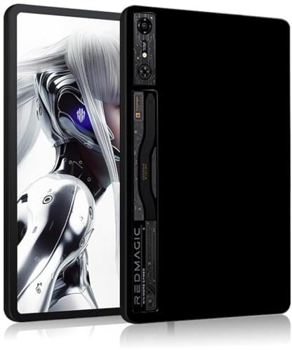 Funda para REDMAGIC Nova Gaming Tablet de 10,9 Pulgadas, Funda Protectora Flexible de TPU para Tablet, Delgada y Ligera, Resistente a caídas, antiarañazos, antihuellas, Carcasa Trasera, Color Negro
