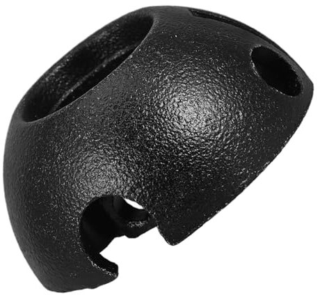 HOMSFOU Juego de Accesorios para Ventilador de Techo con Soporte de Instalación Universal Kit de Montaje Pabellón Planchar Silver