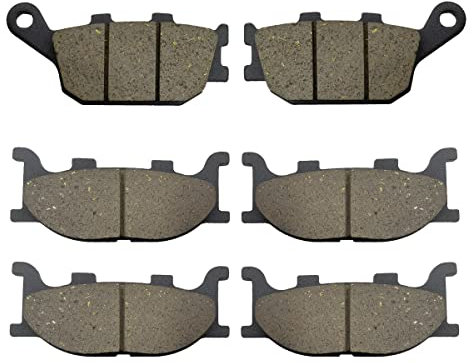 Motorrad Bremsbeläge Für FZ 6 Für Fazer Verkleidung 2 Kolben Bremssattel 2004-2007 Für XJ 6 S Für DIVERSION 600 2013 Motorrad Vorne Hinten Bremsbeläge(Front and Rear)