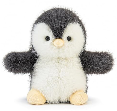 Calkkrer Süßes Pinguin Kuscheltier, 15 cm Weiches Plüsch Stofftier Kissen, Niedlicher Pinguin Plüsch, Kuscheliges Tier, Geschenk Für Kinder, Geburtstag, Weihnachten