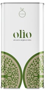 Olio Extravergine di Oliva 100% Italiano 2 x 5 Litri Estratto a Freddo Blend Biancolilla Nocellara del Belice Gusto Fruttato Lattina 10L Totali