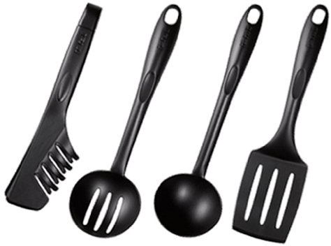 TWR t-FAL Panagia Werkzeug-Set von 4 Turner [, cuchar? N, Sieb, Zange] (Japan? N importaci? N/Das Paket und Das Handbuch Est? N Schriften in Japan? S)