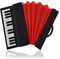 818-TEch No6900050032 Hi-Speed 2.0 clé USB 32Go instrument accordéon 3D noir
