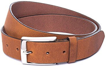 Vanzetti Gürtel aus Leder - Cognac 100