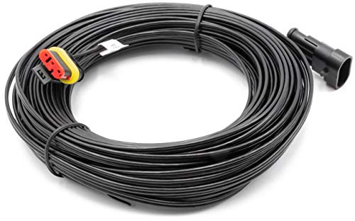 vhbw Niederspannungs-Kabel kompatibel mit Gardena Robotic R38Li, R40Li, R45Li, R50Li (ab Bj. 2016) Mähroboter - Transformator Kabel, 20 m