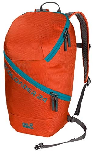 Jack Wolfskin 2009251 Unisex – Erwachsene Ecoloader 24 Rucksack, Wild Brier, One Size