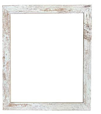 FRAMES BY POST Cadre photo H7 blanc vieilli en plastique et verre 60 x 80 cm