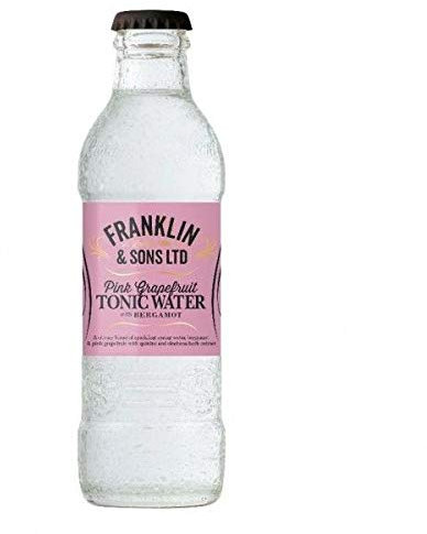 Kit -GIN & TONIC- Ballon in Vetro + Gin Alkemist 40% 70 cl + Tonic Water Franklin & Sons 200 ml + Misurino Dosatore (Rabarbaro & Ibisco Tonic, 1)