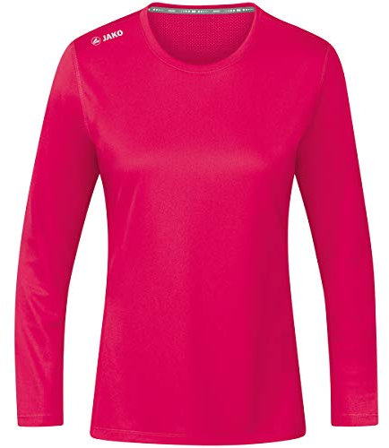 JAKO Damen Longsleeve Run 2.0 Unterhemd, Rosa, 36 EU