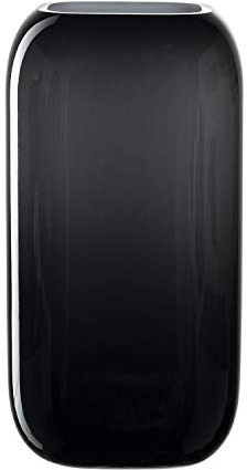 LEONARDO HOME Vase MILANO 28x15 cm grau 041667, Glas