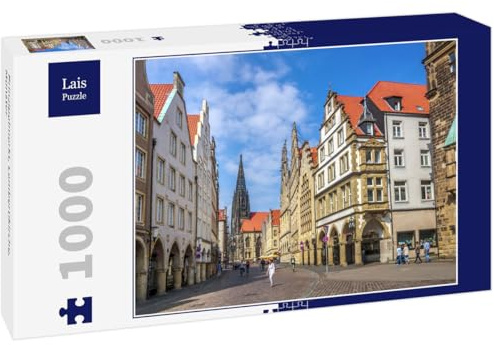 Lais Puzzle Prinzipalmarkt, Lambertikirche, Münster 1000 Teile
