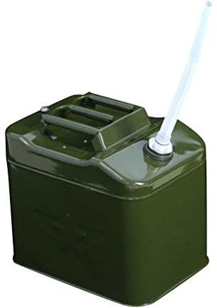10-liter Öltank aus Eisen, Tragbarer Benzintank mit Schweißgriff