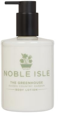Noble Isle Body Lotion | Best Luxury Body Lotion For Men & Women | Vegan Friendly, Real Perfume, Britain In A Bottle | Made In The UK (250ml, Greenhouse)