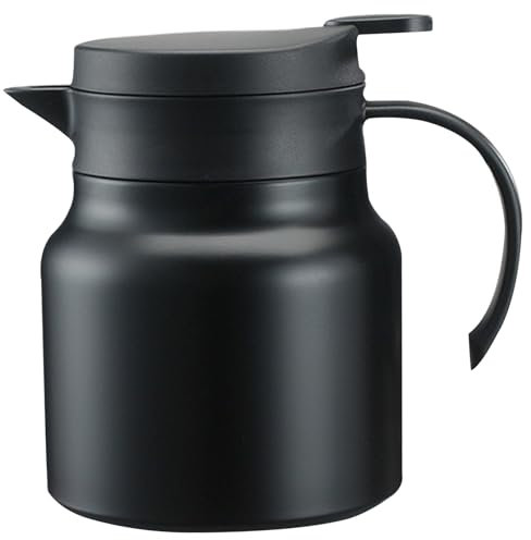 Pastoralist Carafe DE CAFÉ Termal, 34 oz/1 litro de Acero Inoxidable Tetera con infusor, Jarra de Bebidas Calientes, Jarra térmica para café de Agua Caliente/fría