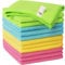 SWISSPACK 100 PCS Microfibre Cloths Multipack 30 X 30 CMS