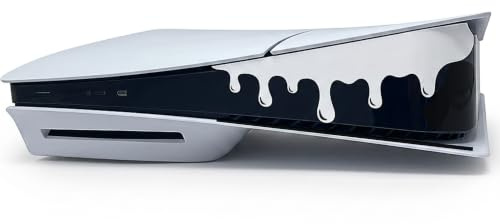 Sibo – Rejilla Decorativa Frontal Compatible con PS5 – Accesorio Compatible con PS 5 para Modelos Slim y Estándar (Fat) – Consola NO incluida – MejoraEstética - Disco y Digital (Goteo Standard)