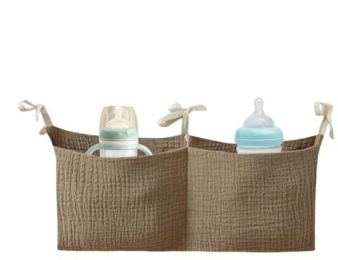 Baby -Nacht -Aufbewahrungstasche, Baby -Nacht -Aufbewahrungstasche | Nachttasche Für Kinderzimmer, Cradle -Organizer Mit Tragbaren Schichten, Aufbewahrungsbeutel Für Mehrere Verwendungen, Bettwäsche