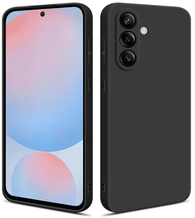 HSP Hülle für Samsung Galaxy A56 5G [Staubabweisend] Handyhülle | Premium TPU Silikon Case Schutzhülle | Kratzfest Stoßfest Fallschutz | Kameraschutz Displayschutz | Passgenau Dünn Matt | Schwarz