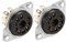 Toyvian 2 Pezzi Amplificatore Audio Di Chitarra Amplificatore Di Chitarra Valvola Presa Del Tubo Musica Parti Sì Titolari Accessori Porta Amplificatore Nero Metallo