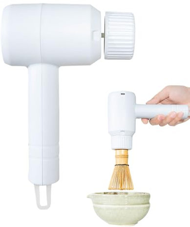 Rechargeable Immersion Blender for Coffee and Cappuccino Matcha | Electric Blender for Matcha, Portable Electric Matcha Whisk | Green Tea Drink with Rechargeable Blender Battery