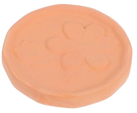 ROMISBABA Reusable Flower Shape Brown Sugar Softener Disc Moisture Control Sugar Saver Terracotta Keeper for Food Storage Containers and Practical Softening Agent