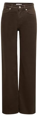 ONLY Female Jeans mit weitem Bein ONLMADISON Hohe Taille Weiter Beinschnitt Jeans