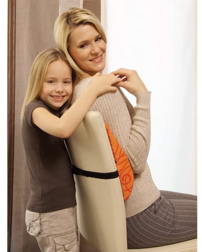Lumbalkissen Sitty Basic 40x28cm schwarz, Lenden- und Lordosekissen