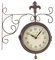 Smart Garden Products 5063000 York Station Wall Clock & Thermometer 25cm x 28.5cm
