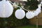 LED Lichterkette 40er Lampions 7,5cm warmweiß 9,75m lang FHS 25489