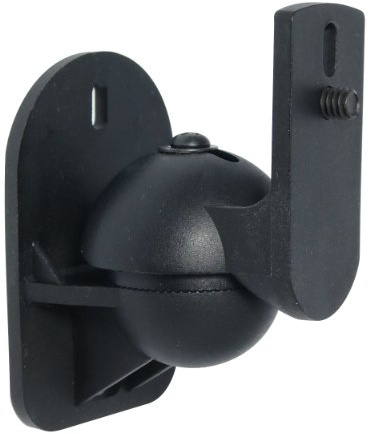 BWC black wall mount bracket compatible with Sony SRS-ZR5