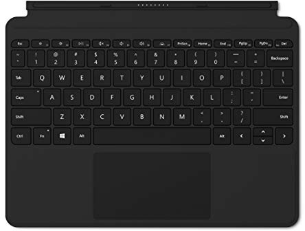 Microsoft Surface Go Type Cover Deutsch Schwarz Tastatur für Mobilgeräte, KCN-00005