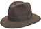 Borsalino Traveller Hut aus Wollfilz - Braun-Braun (38-1) - 57 cm