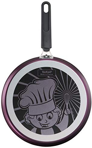 Tefal B2851102 - Crepiera per bambini, 25 cm, colore: Viola