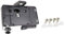 Black Rear License Plate Holder with Lamp for 2007-2016 Wrangler JK License Plate Tag Frames Brackets Accessories