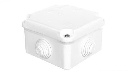 Abzweigdose mit Klemmen 5-läufig für Cu bis 2.5mm2 IP55 weiß 88x88x60 PK-0 0223-00 Elektro-plast Aufstecknasen 5901130480180
