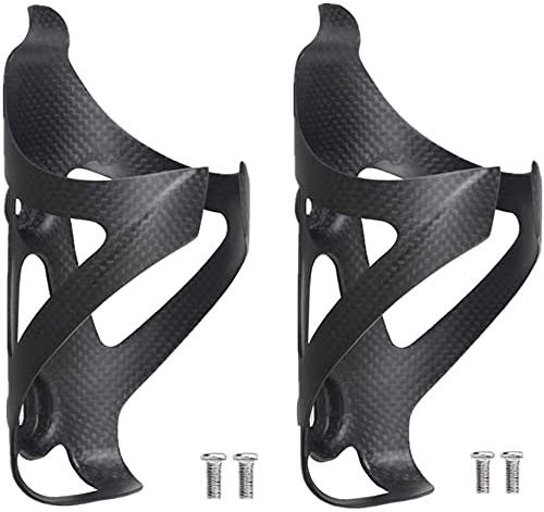 JYCCH Porte-bidon de vélo de Route, Porte-bidon de vélo, Porte-bidon en Fibre de Carbone, Porte-bidon de vélo de Route de Montagne en Fibre de Carbone, Porte-bidon d'eau (Couleur : Gloss