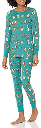 Amazon Essentials Disney | Marvel | Star Wars Lot de Pyjamas en Coton, Coupe Ajustée Femme