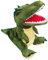 Dinosaurier Handpuppen Spielzeug, Puppen für Kinder, Kuscheltiere, Fingerpuppen, Dino Plüschtier Stofftierpuppe, Geschenke