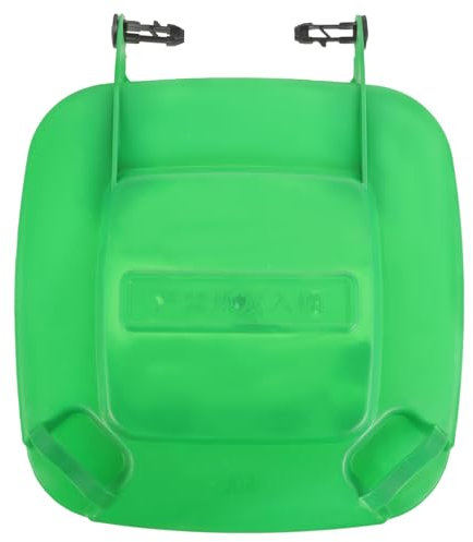 Happyyami Square Bin Lid for Garbage Can Protector Easy Install Trash Can Accessory