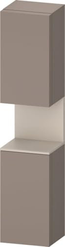 Duravit Qatego Hochschrank, Türanschlag rechts, 400x360x1760mm, Nische Taupe Matt, QA1346R91430000, Farbe: Türanschlag